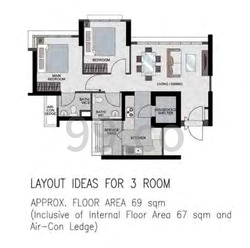 Blk 440A Clementi Cascadia (Clementi), HDB 3 Rooms #579550621